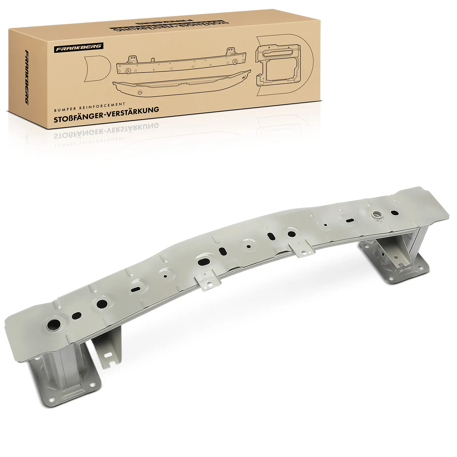Frankberg 1x Bumper bumpers drager voorzijde voor Mazda 3 Hatchback BP MA1006158C MA1006158D MA1006158N MA1006158P BDTS50070