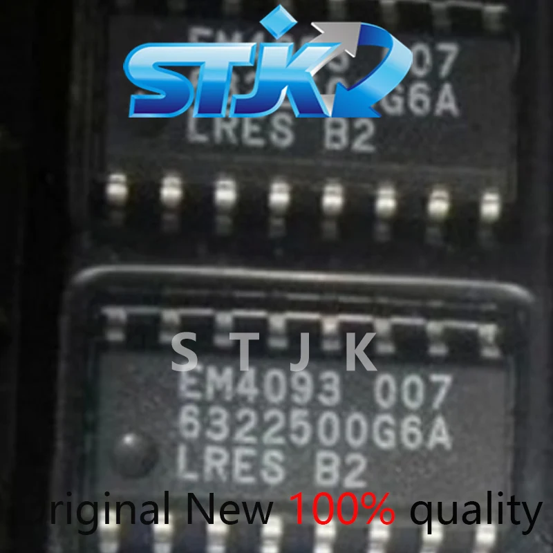 

5pcs/lot Original EM4093 EM4093-001 EM4093-007 EM4093 House SOP-16 Automobile tingChip Flushing Computer Anti-theft Key Card
