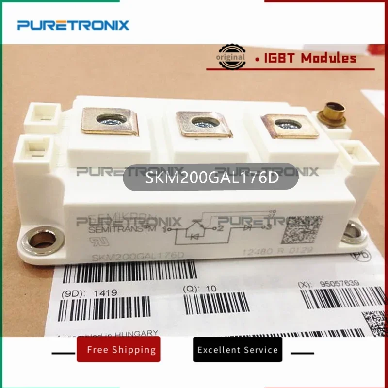 

SKM300GAL128D SKM400GAL125D SKM400GAL173D SKM400GAL176D SKM200GAL176D SKM200GAL12T4 SKM200GAL122D, оригинальный модуль IGBT