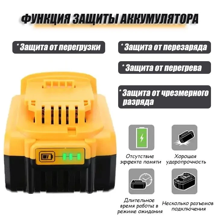 Baterai Lithium Iion 18-20v 6Ah 8Ah 10Ah 12Ah 18Ah baterai isi ulang seri DCB200 baterai alat listrik baterai kapasitas tinggi