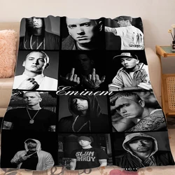 Custom Blanket Sofa Winter B-Eminem Warm Bed Fleece Camping Decorative Nap Fluffy Soft Blankets King Size Microfiber Bedding