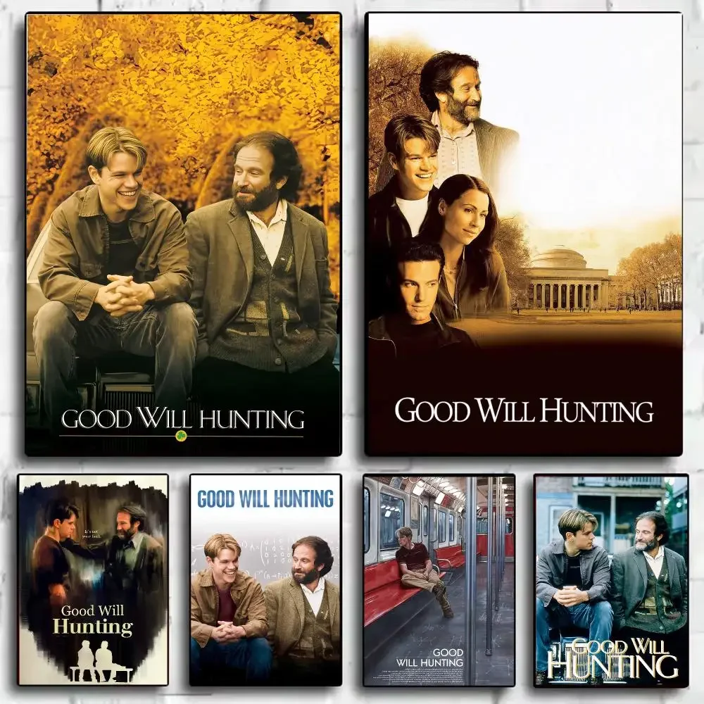 Movie G-Good Will Hunting Poster Aesthetic Wall Art Poster Modern Minimalist Nordic Home Decor Room Decoration