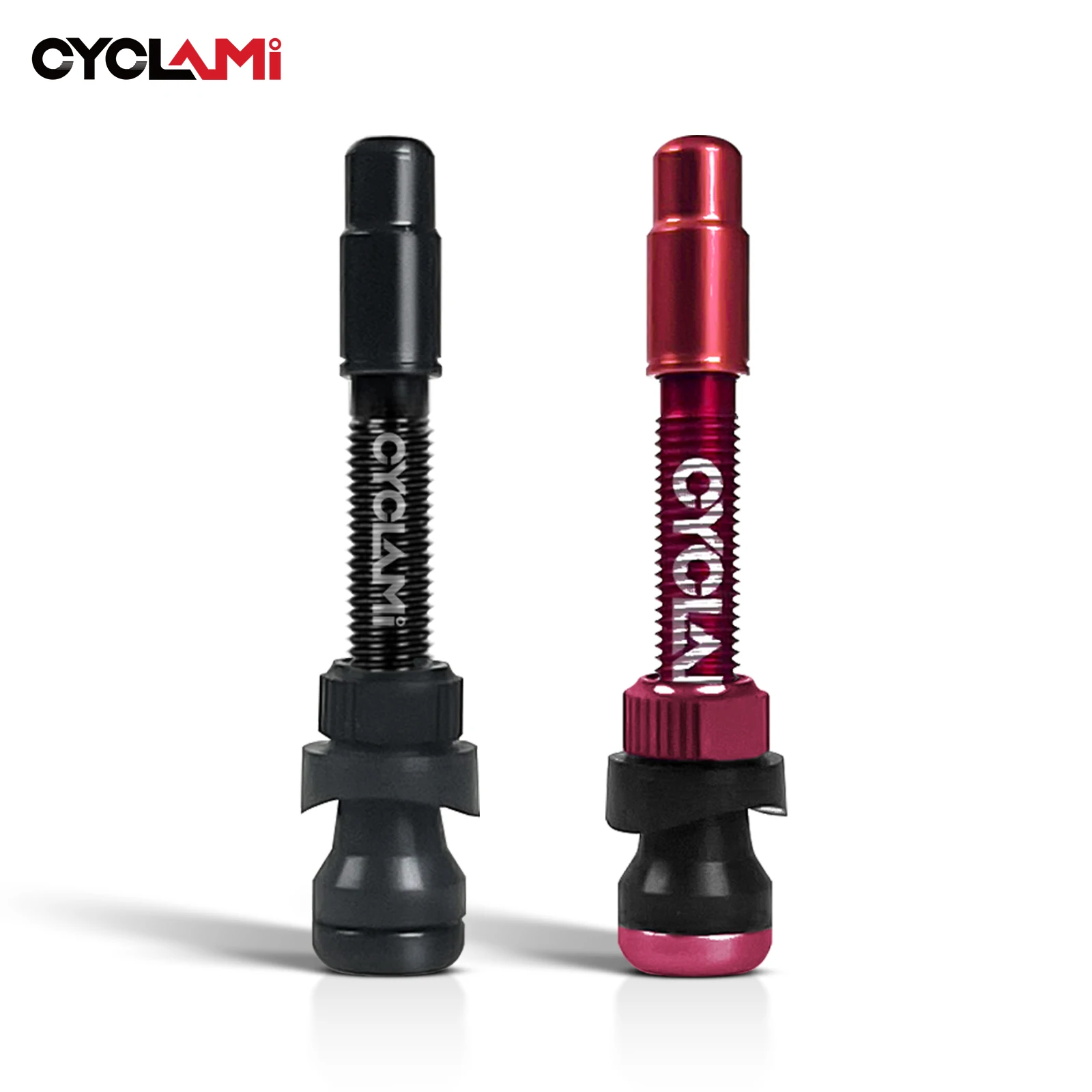 AliExpress 2 Pcs CYCLAMI Bicycle Tubeless Valve Aluminum Alloy Presta Removable Detachable Valve FV Ultralight Tire Nipple 45mm 65mm 85mm