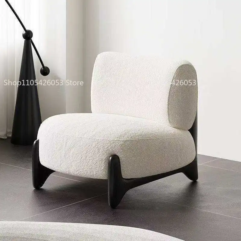 

Cream Wind, Stool, Living Room, Balcony Bedroom, Chair Bed and Breakfast, Lazy Sofa Internet Celebrity Leisure Chair Sofa Chair