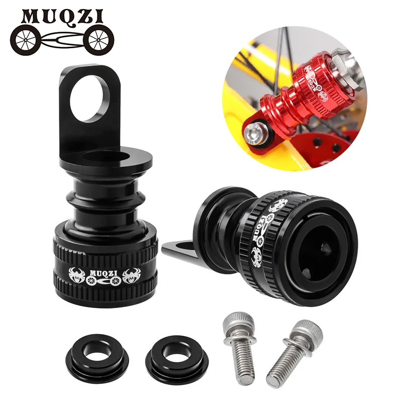 Muqzi 1 Paar Fahrrad Schnell verschluss Pedal adapter qr Pedal Lock Schnalle