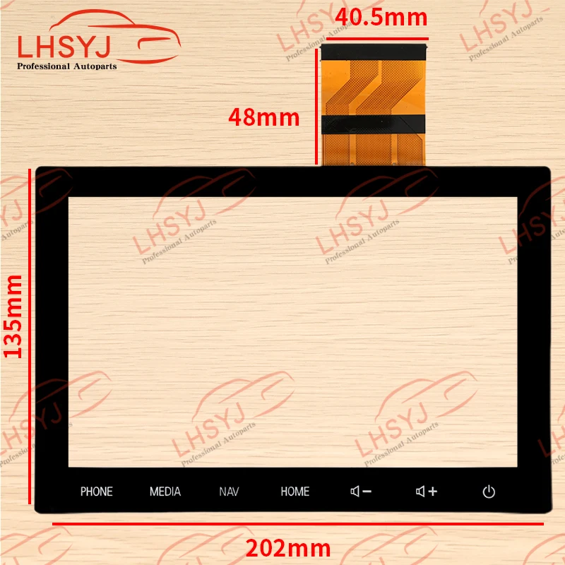 8\'\' Touch Screen Digitizer for Mitsubishi Outlander Radionavigation 20-22Y 8740A104 8740A046 8740A100 8740A103 8740A121 8740A125