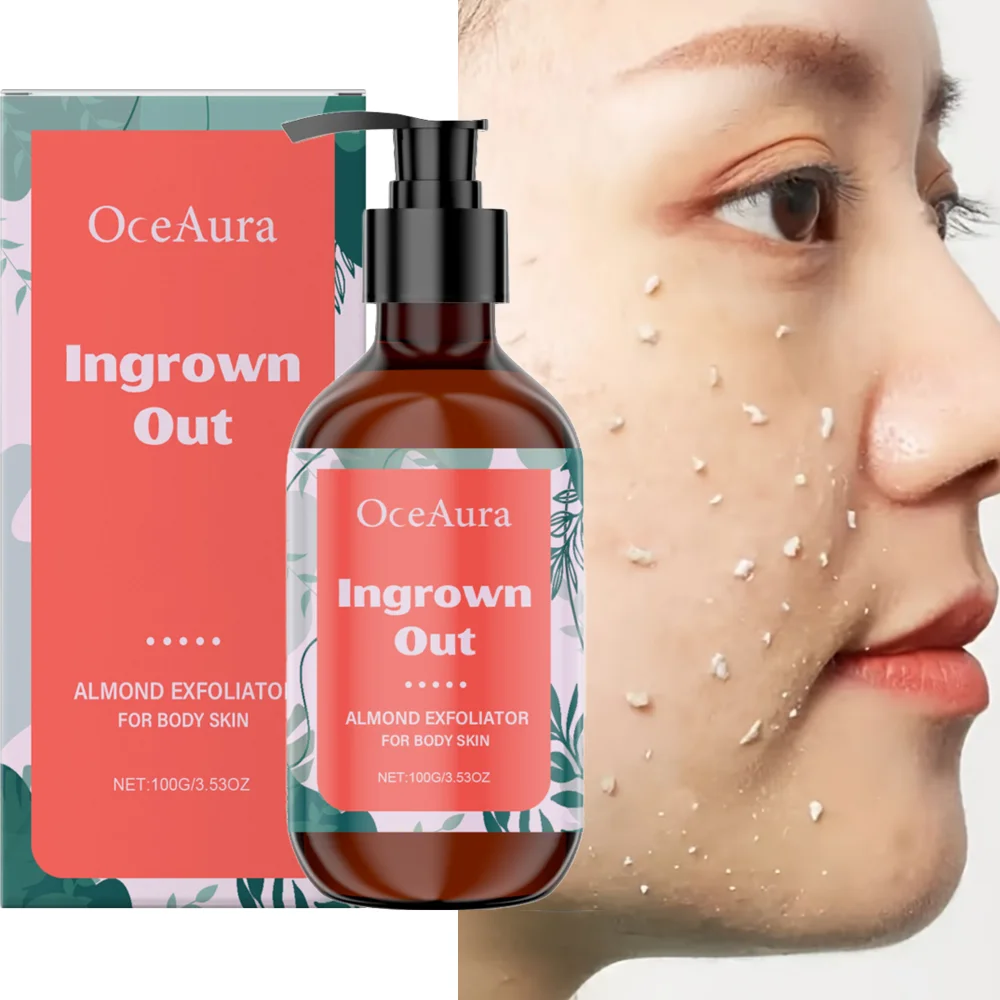 

Exfoliator Moisturize Almond Body Scrub Gentle For Skin Helps Remove Dead CellsPlant-Based Formu Repair Whitening Hydrating