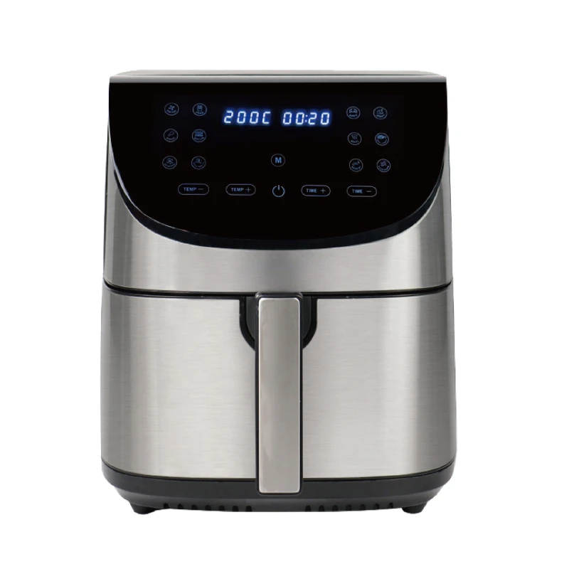 new design 7.8L multifunction restaurant compact touch screen display air fryer without oil