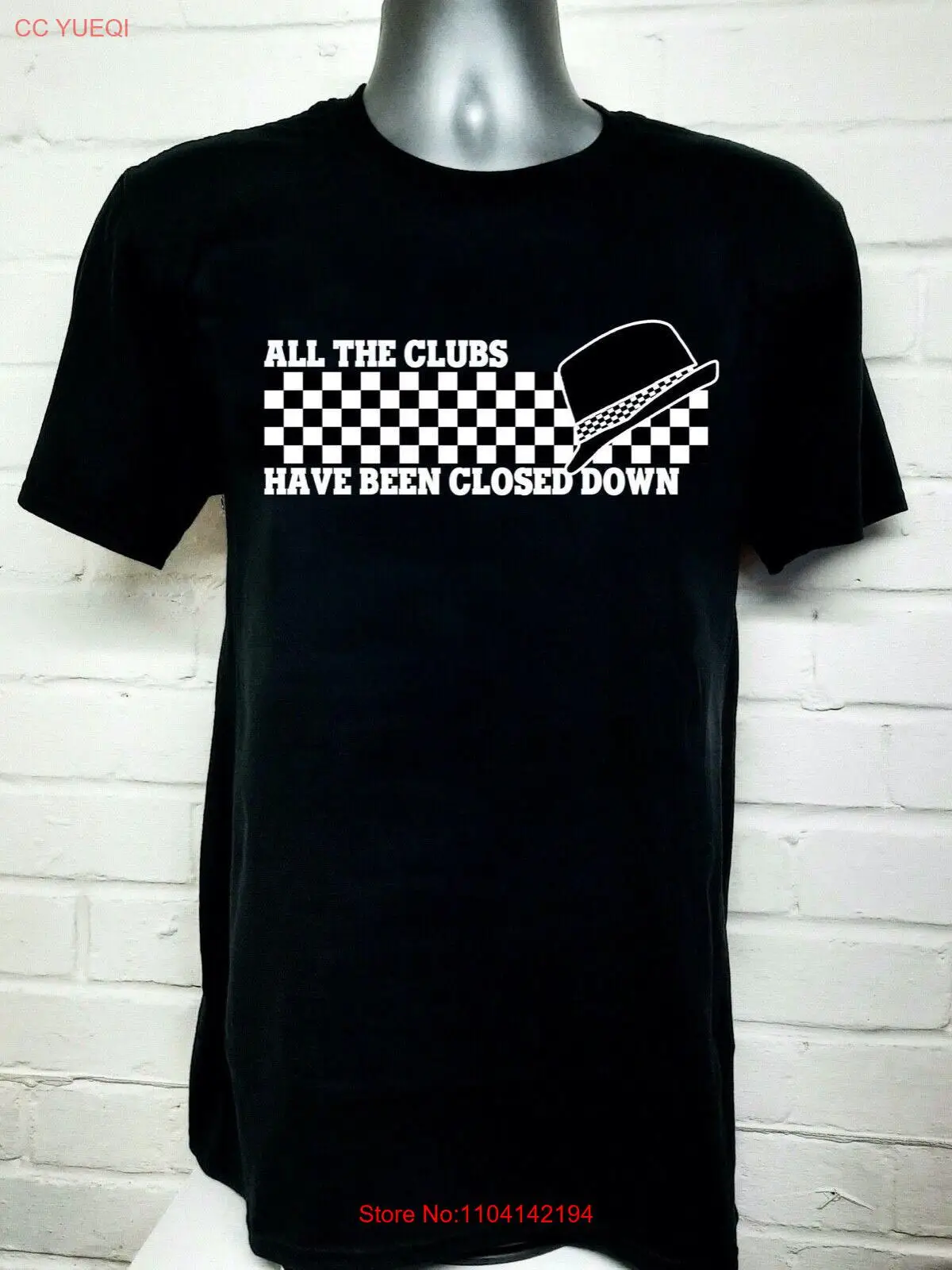 All The Clubs Have Been Closed Down Specials T shirt Ska Two Tone long or short sleeves