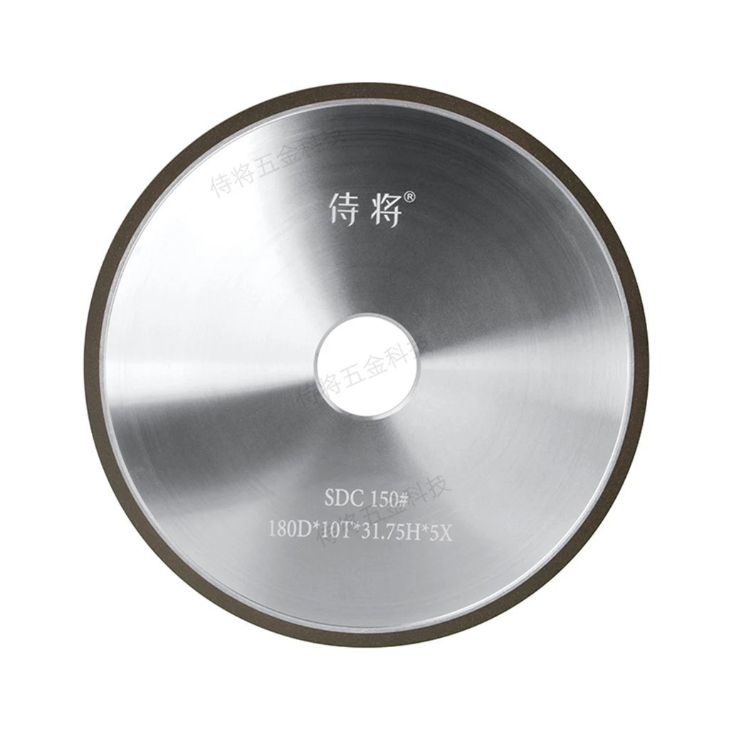 Imagem -02 - Paralelo Diamante Rebolo Círculo Ferramenta Abrasiva Tungsten Aço Fresa Acessórios para Ferramentas Elétricas 150 mm 180 mm 1pc