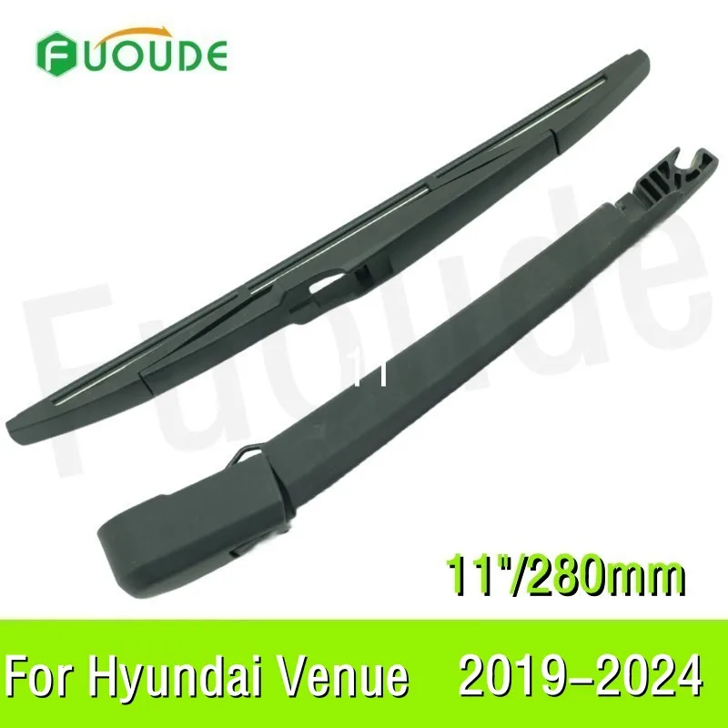 

Задняя щетка стеклоочистителя для Hyundai Venue 11 "/280 мм, лобовое стекло автомобиля, резина 2019 2020 2021 2022 2023 2024