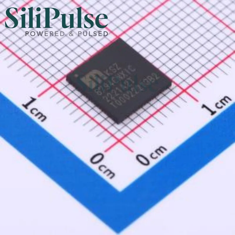 (1pcs) KSZ8794CNXIC-TR QFN-64-EP(8x8) 100% Original In Stock - -10-100-Base-T-TX-PHY-MII-RMII 64-QFN 8x8
