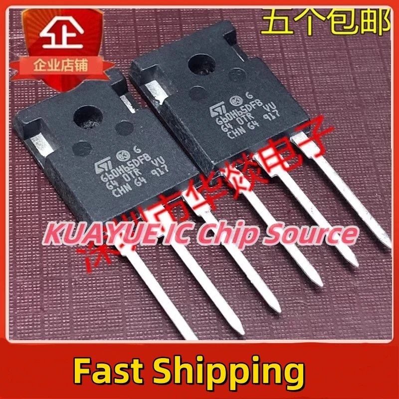 10PCS-30PCS/ STGWA60H65DFB  G60H65DFB   TO-247 650V 60A  Fast Shipping Quality Guarantee
