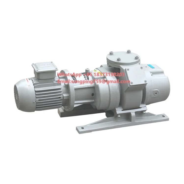 

7.5KW WAU-2000 Roots Vacuum Pump Air Cooled Low Noise Energy-Efficient Low Pressure OEM Vulcanizing Use