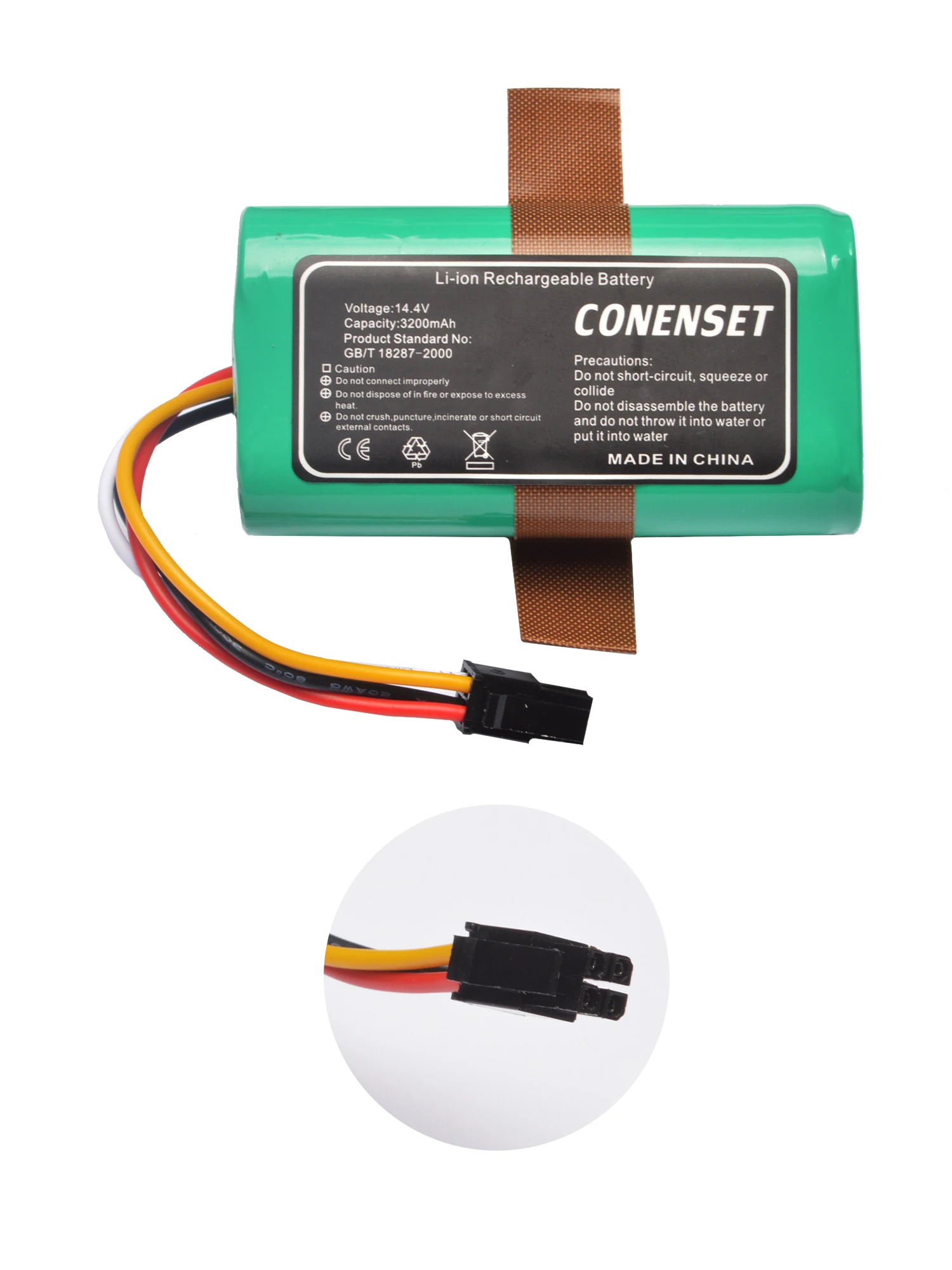 14.4 فولت 3200 مللي أمبير استبدال البطارية ل ميديا i5 يونغ اضافية i9 عين سامسونج PowerBot-E VR5000RM VR05R5050WK جهاز آلي لتنظيف الأتربة