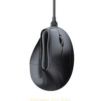 Wireless Vertical 2.4G Bluetooth-compatible Mouse Programming 4800DPI Game Mouse HU8D