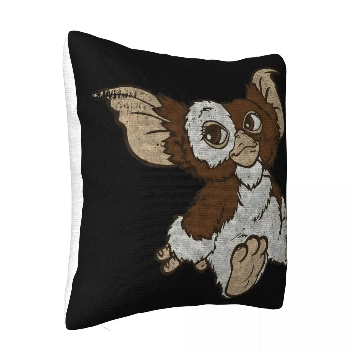 Vintage Gizmo Distressed Effect Retro 80S Gremlins Black Formal Woman Cute Best Selling Different Pillow Case