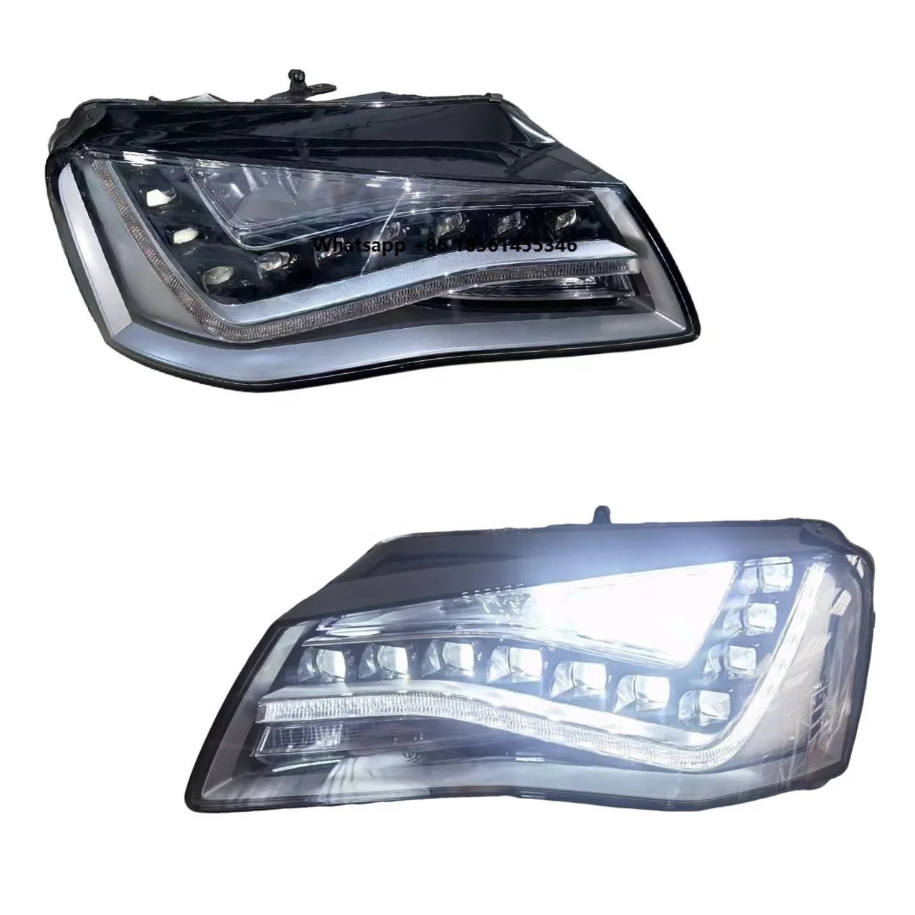 

A8 LED Headlights Car Accessories Front Bumper Lighting System Suitable for 2010-2013