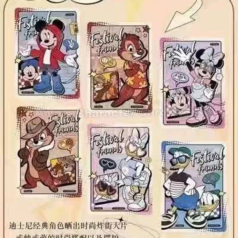 Original Card.Fun Disney Card 100th Anniversary Cartoon Collection Cards Authorized Globally Limited Unique Numbered Ratingable