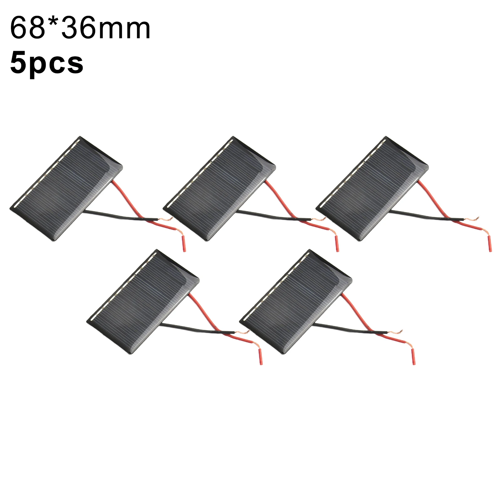 Efficient Portable Solar Panel 5V 60mA for DIY Projects for Small Electronics and Renewable Energy Applications