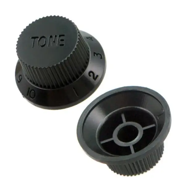 Control Knob Set Vintage Plastic Tone Button Replacement Kit for ST SQ Electric Guitar Accessories