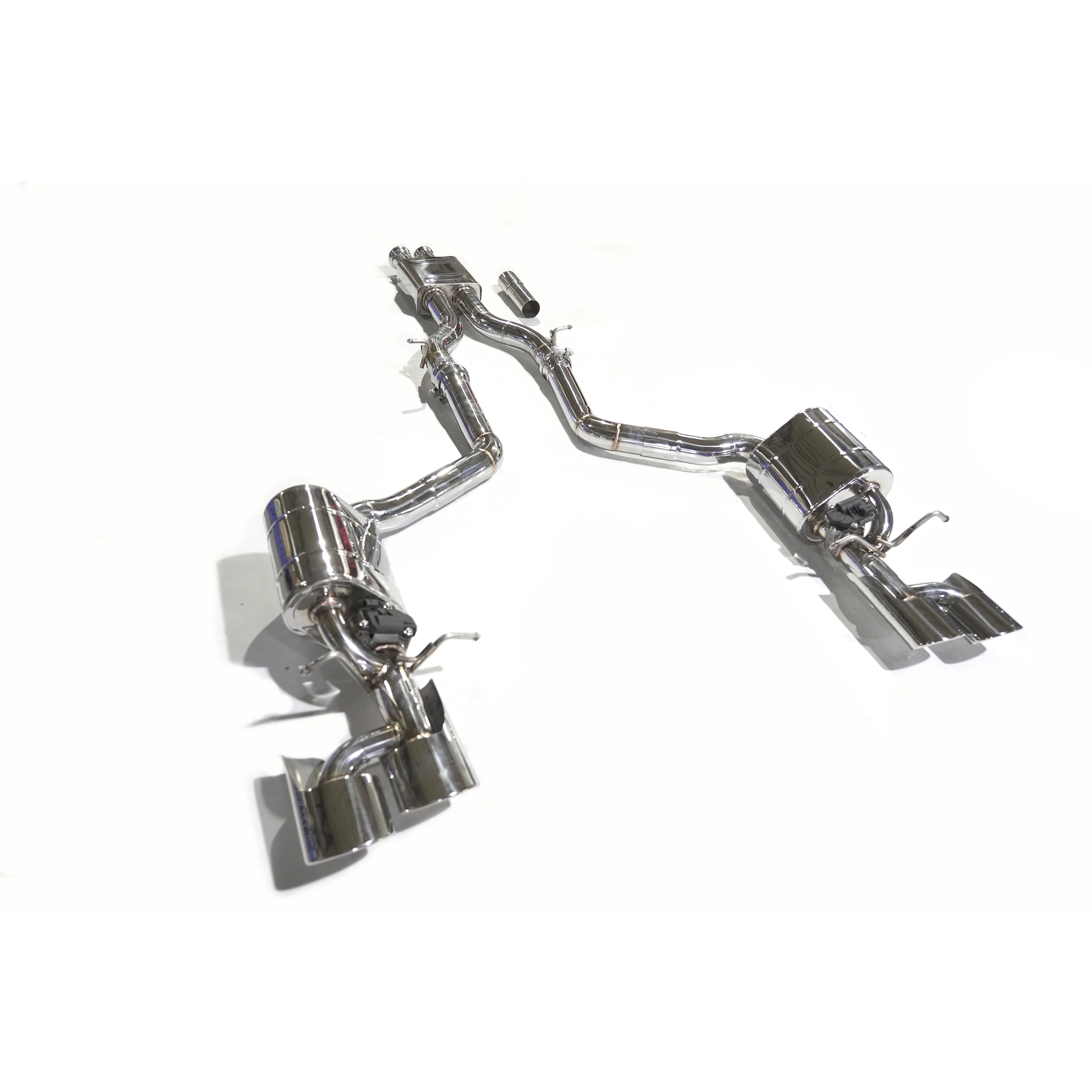 

For CSZ Auto Performance Catback For Mercedes-Benz C63 AMG W204 6.2L Upgrade Muffler Parts Valvetronic Sport Exhaust