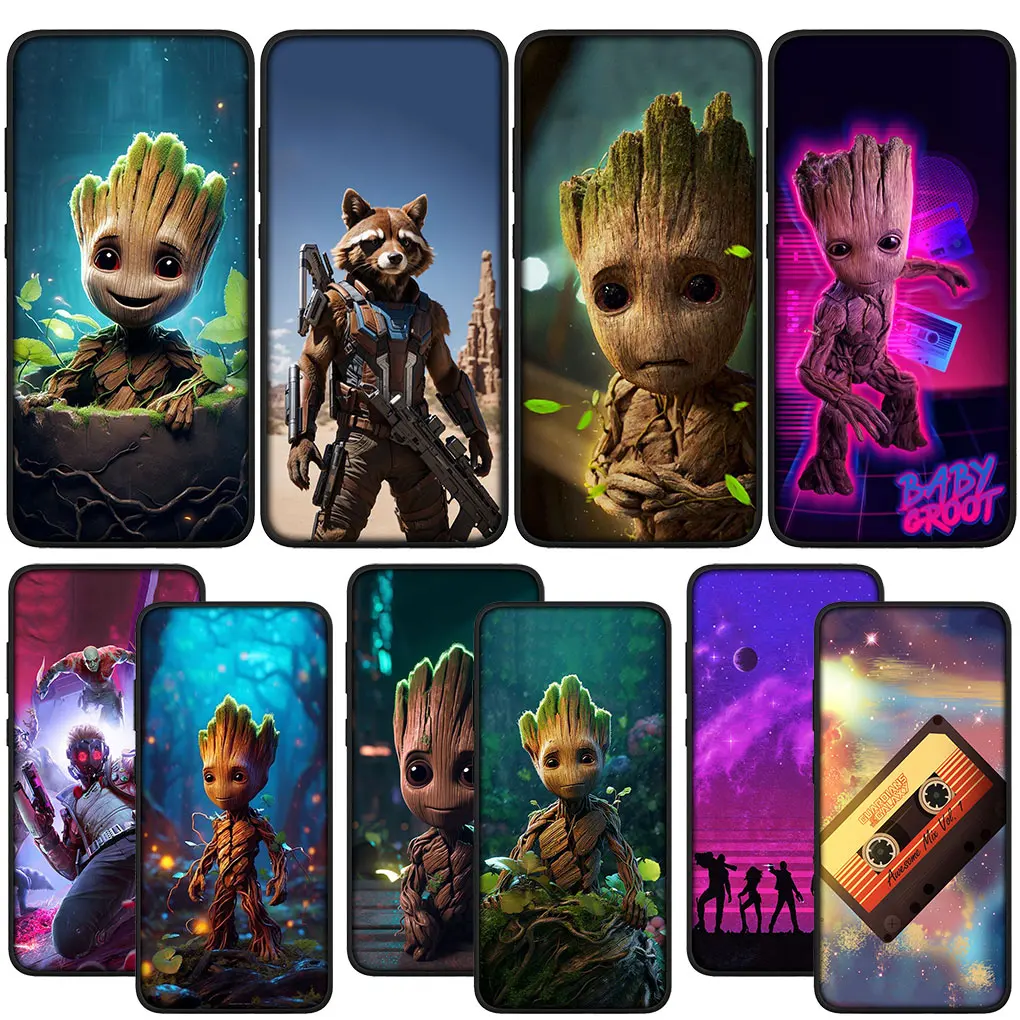 Guardians of the Galaxy Marvels Casing for Samsung Galaxy S21 S20 Fe S23 S22 Ultra S8 Plus A12 A13 A21S A73 + Phone Cover Case