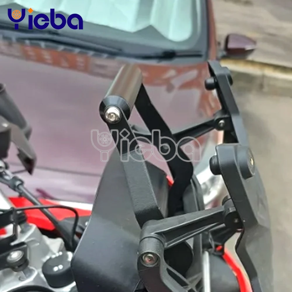 

F 900 XR 2024 2025 2026 Fit For BMW F900XR 2020-21 2023 windshield Stand Holder Phone Mobile Phone GPS Navigation Plate Bracket