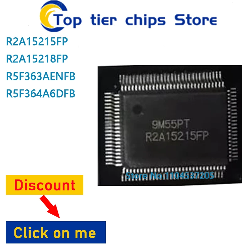 1PCS~5PCS/LOT  R2A15215FP R2A15218FP R5F363AENFB R5F364A6DFB QFP 100% NEW