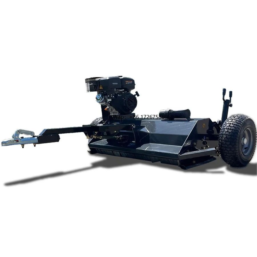 High Productivity ATV Pull Behind Tow Mower Flail Farm Mower with Engine and Gearbox Core Components