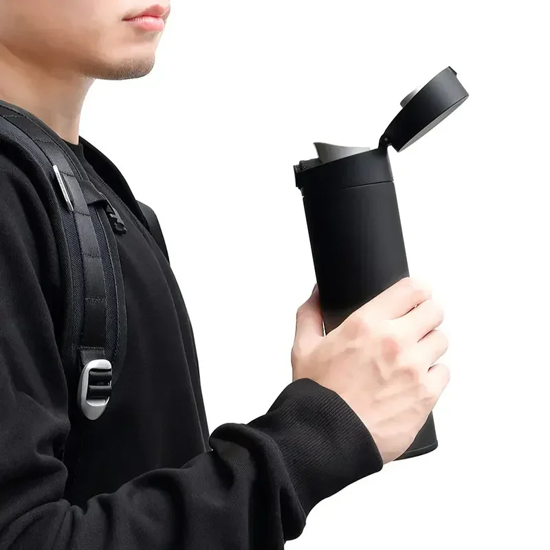 mijia Water Cup 480mL Insulated cup/cold Cup Travel Portable 316L Stainless Steel Lock Water Cup