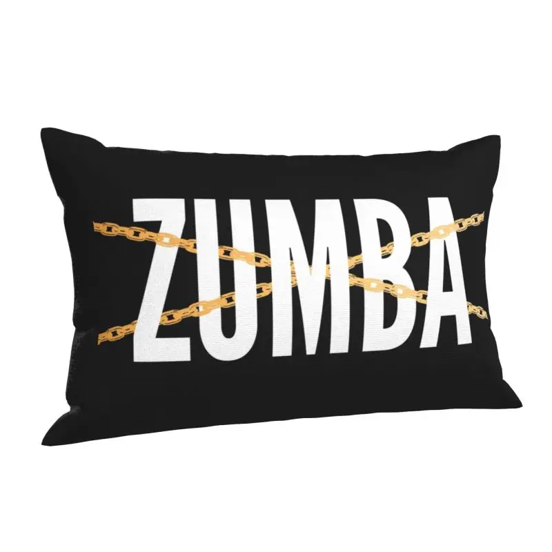 Custom Chain Zumbas Fitness Throw Pillow Case Luxury Cushion Cover Soft Pillowcase