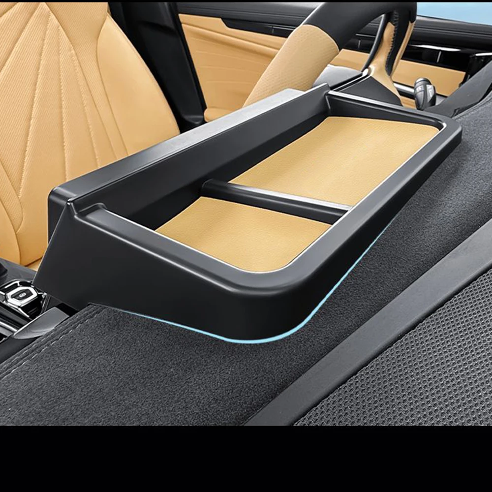 For GEELY BOYUE L Atlas L 2023 2024 Car Central Control Screen Storage Box Tissue Box Navigation Screen Rear Storage Box