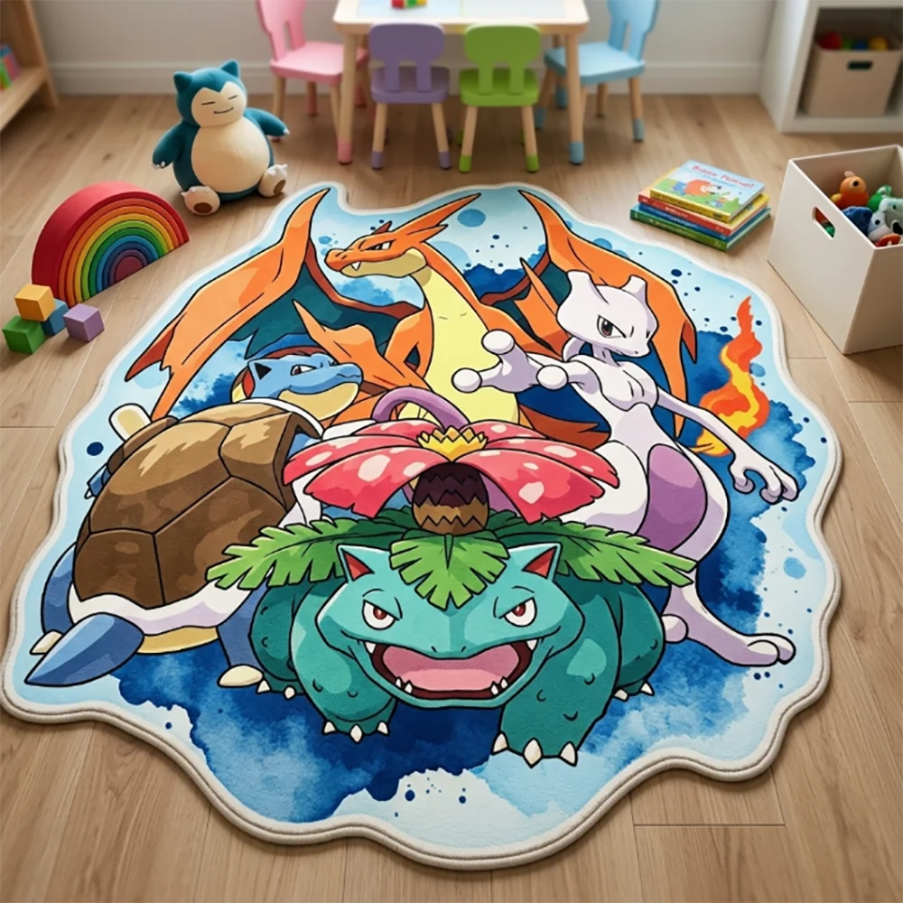 tapis-pokemon-en-forme-d'aquarelle-venusaur-blastoise-charizard-mewtwo-tapis-en-peluche-doux-antiderapant-pour-la-decoration-du-salon-des-fans-d'anime