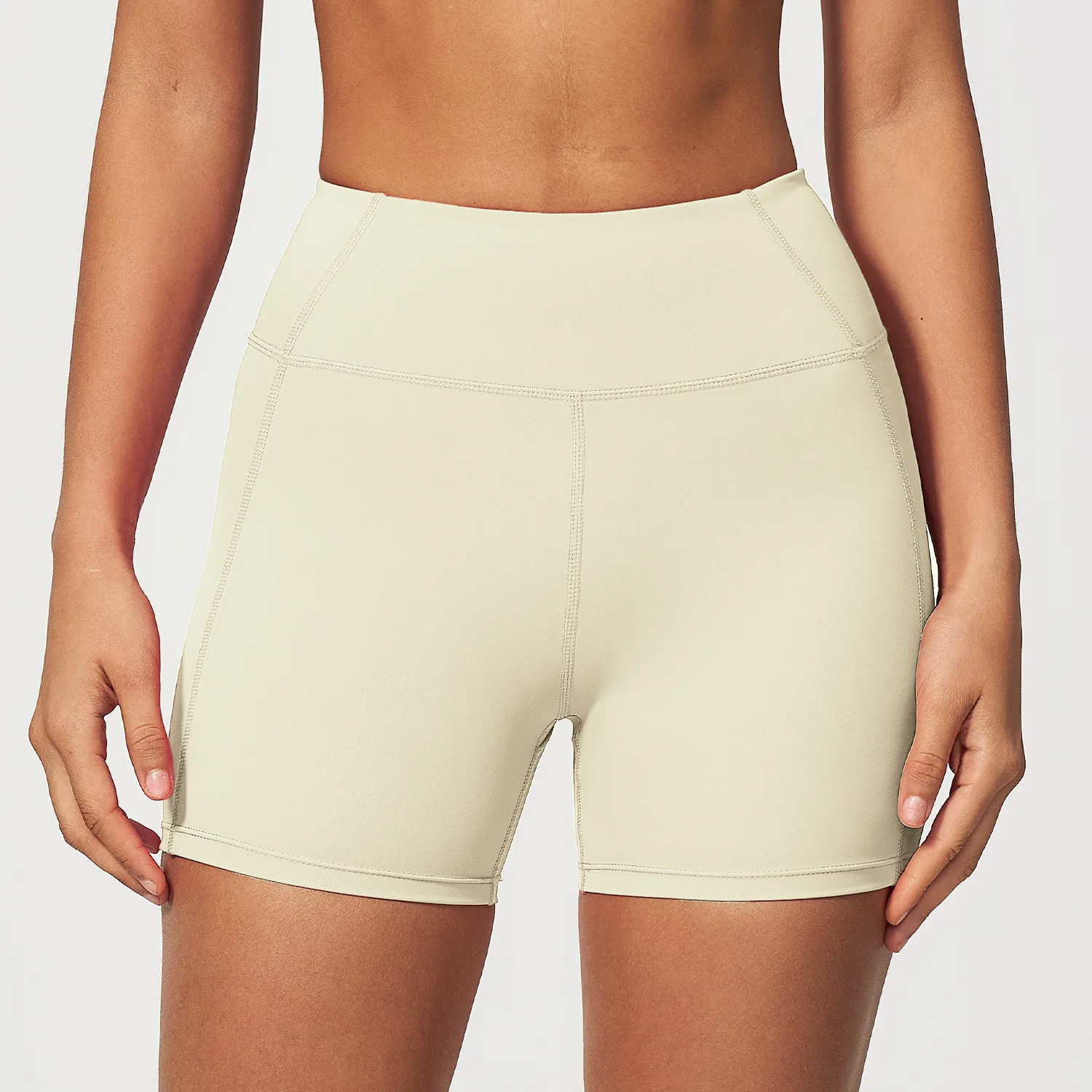 Shorts Femininos de Cintura Al - Yoga Fitness Up avaliação e preço