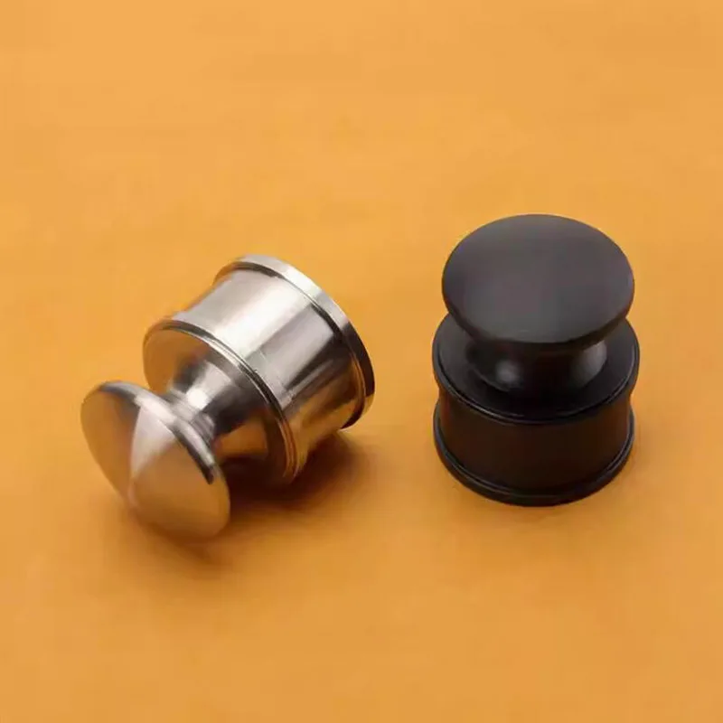 DIY Craft Shaping Carving Heavy Duty 940G Stainless Steel Leather Hand Press Town Leather Craft Pressing Tool for Durable Punch view 5