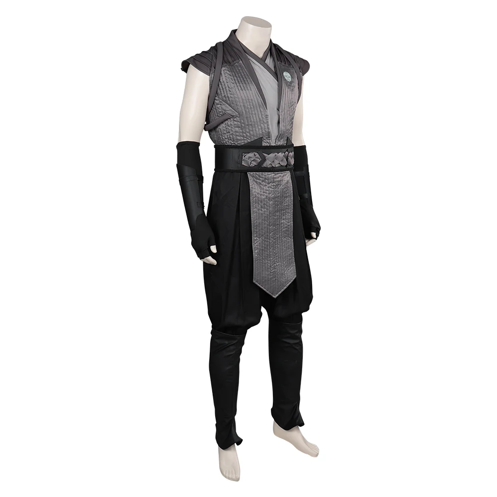 Mortal Kombat Tomas Vrbada Cosplay Fighter Costume Smoke Outfits for Male Men Role Play Halloween Carnival Party Disguise Suit