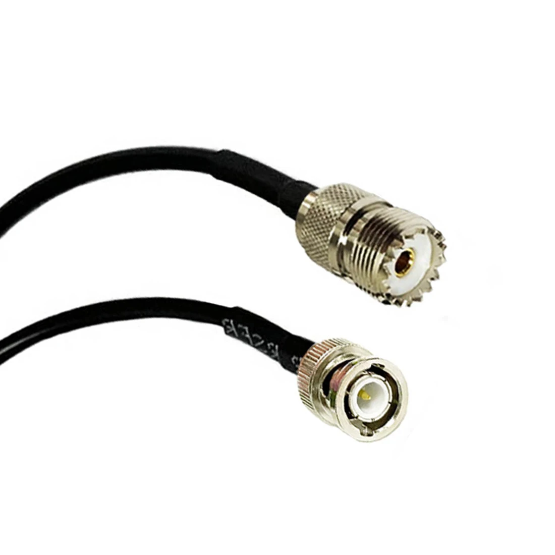 

RF Coaxial Cable RG174 BNC Male to UHF Female SO239 Pigtail Adapter 20cm 8" Wholesale Price