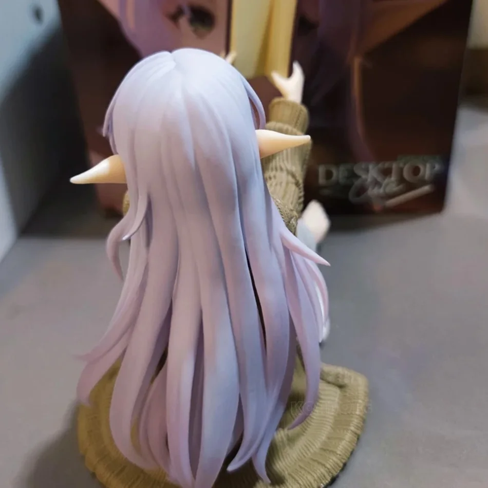 Anime Frieren:Beyond Journey's End ReadindFrieren Anime Figur Desktop Cute Frieren PVC Action Figure Figur Model Doll Toy – Detail 7