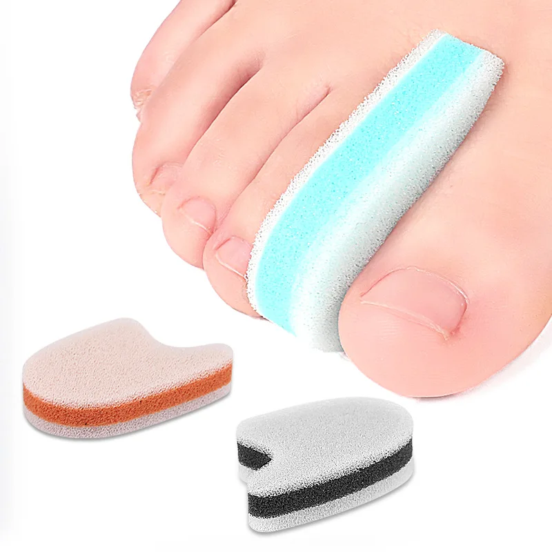 1/2/10Pairs Foam Sponge Separator Bunions Toe Straightener for Aligning and Correcting Toes Prevent Blisters Calluses and Corns