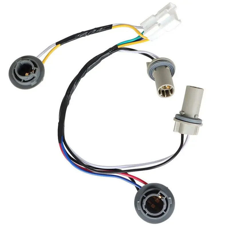Excellent-2PCS Car Rear Taillight Lamp Socket & Wiring Harness For Sonata 2011-2014 92450-3Q000 Replacement Parts Access