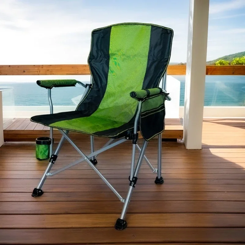 Outdoor Folding Chair Portable Fishing  Backrest Leisure  Camping Beach Chair