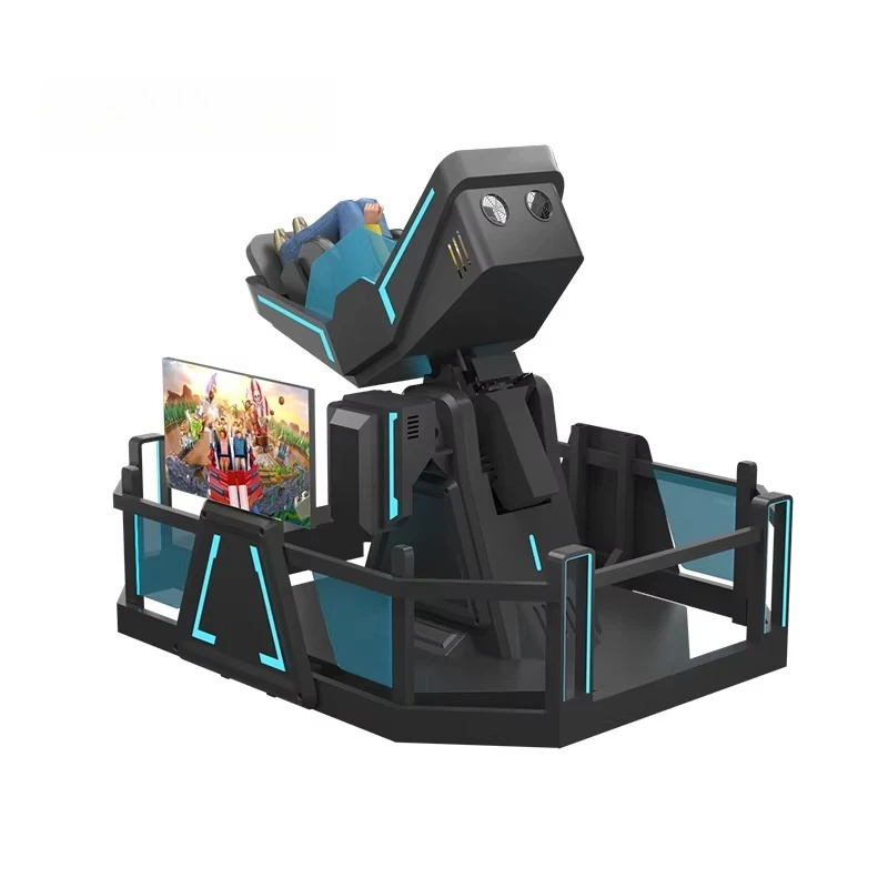 Renixsim Indoor Commercial Amusement Park Full Motion Flight Simulator Vr 720 Gaming Machine