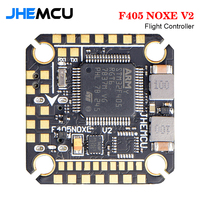 JHEMCU F405 NOXE V2 Flight Controller Baro OSD 16MB BlackBox 5V 10V Dual BEC 20X20mm 3-6S LIPO for FPV Freestyle Drone DIY Parts