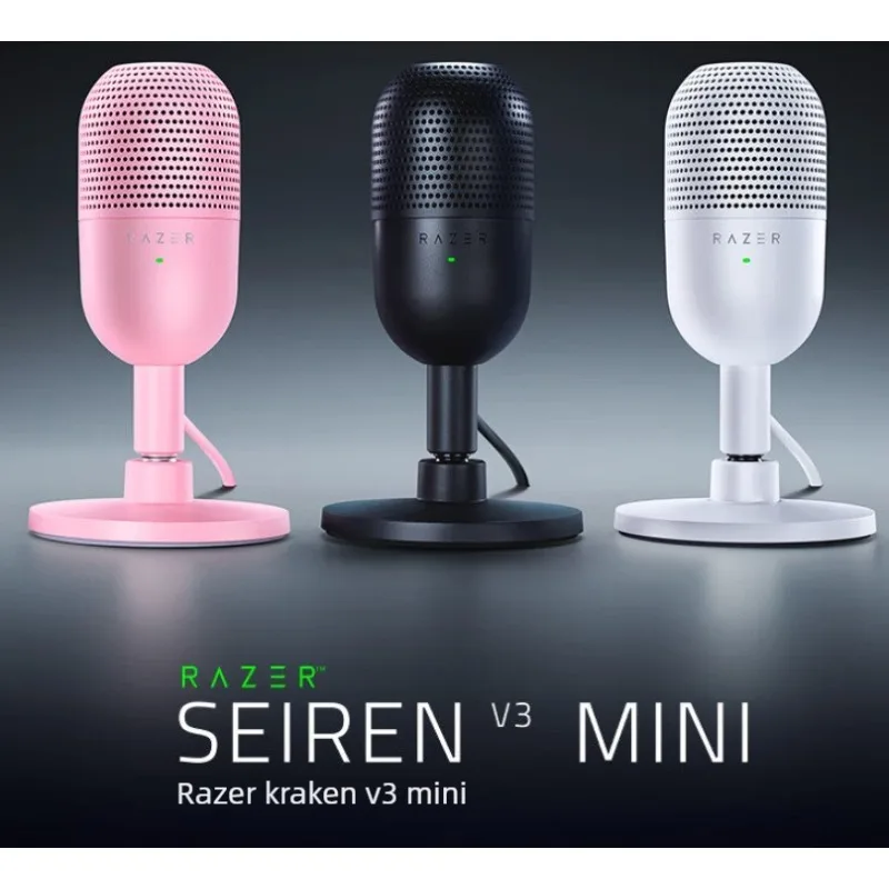 

Игровой микрофон Razer Kraken V3 Mini Rose Quartz для компьютера