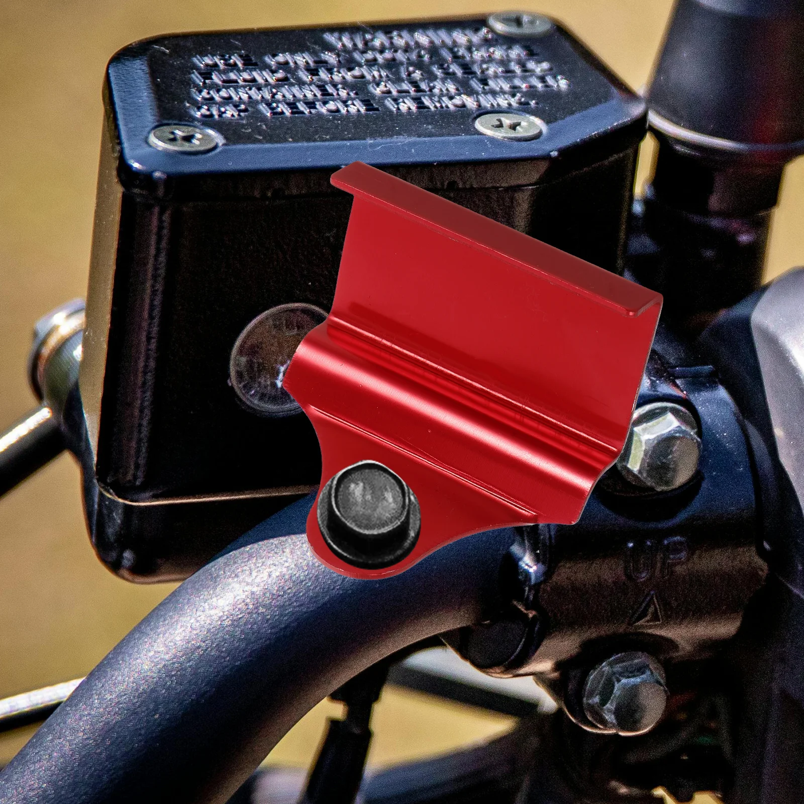 

Alloy Motorcycle Voltmeter Holder Aluminum Alloy Durable Modified Digital Instrument Support Gauge Mount Metal Mount Bracket