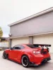 스바루 BRZ V1 탄소 섬유 FRP 뒷 트렁크 리드 부츠 자동차 스포일러 날개 외부 튜닝 액세서리 용 Toyota GT86 용 3