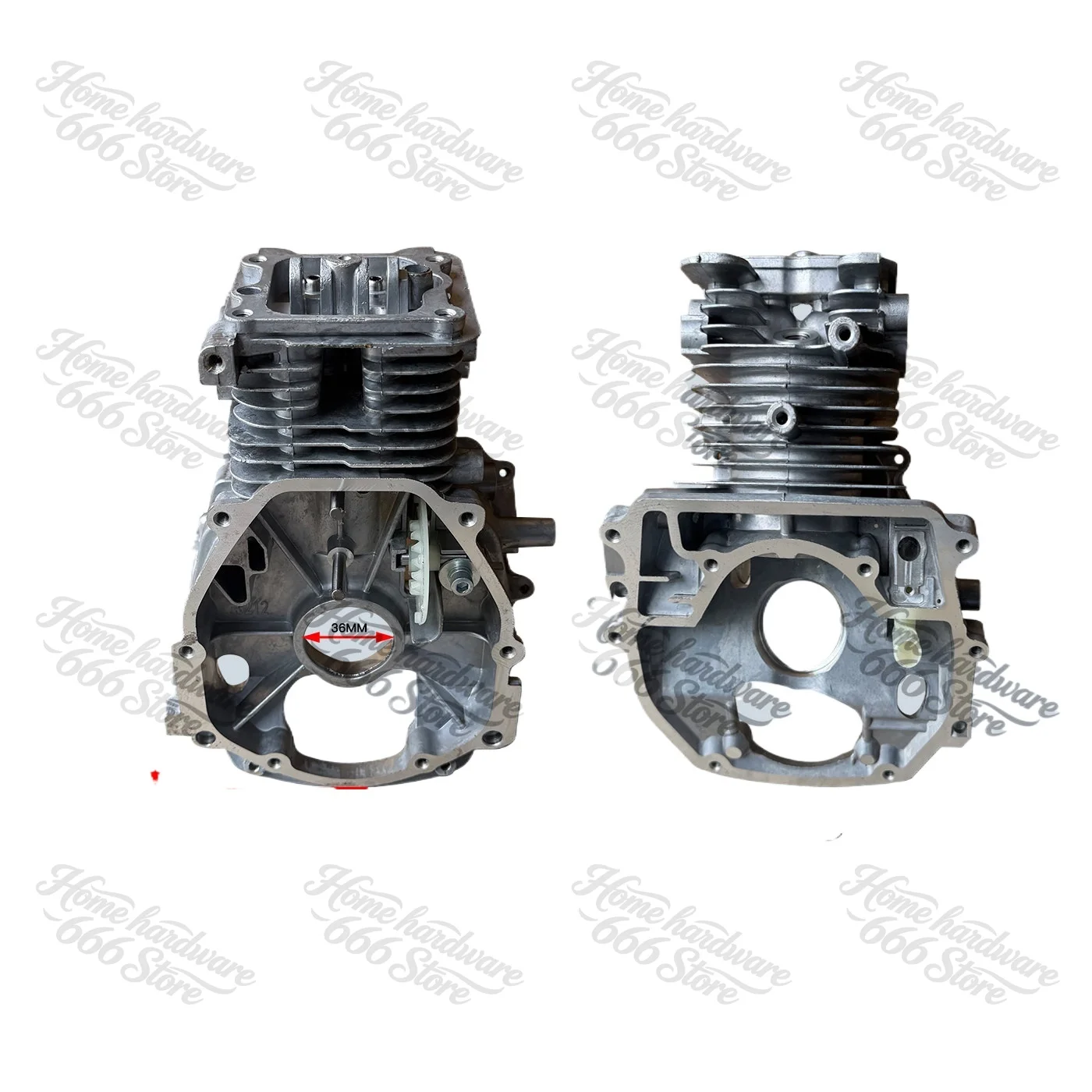 Four-stroke 144F  Engine Cylinder Piston Connecting Rod Crankshaft 144F Engine Cylinder Accessories Piston Crankshaft