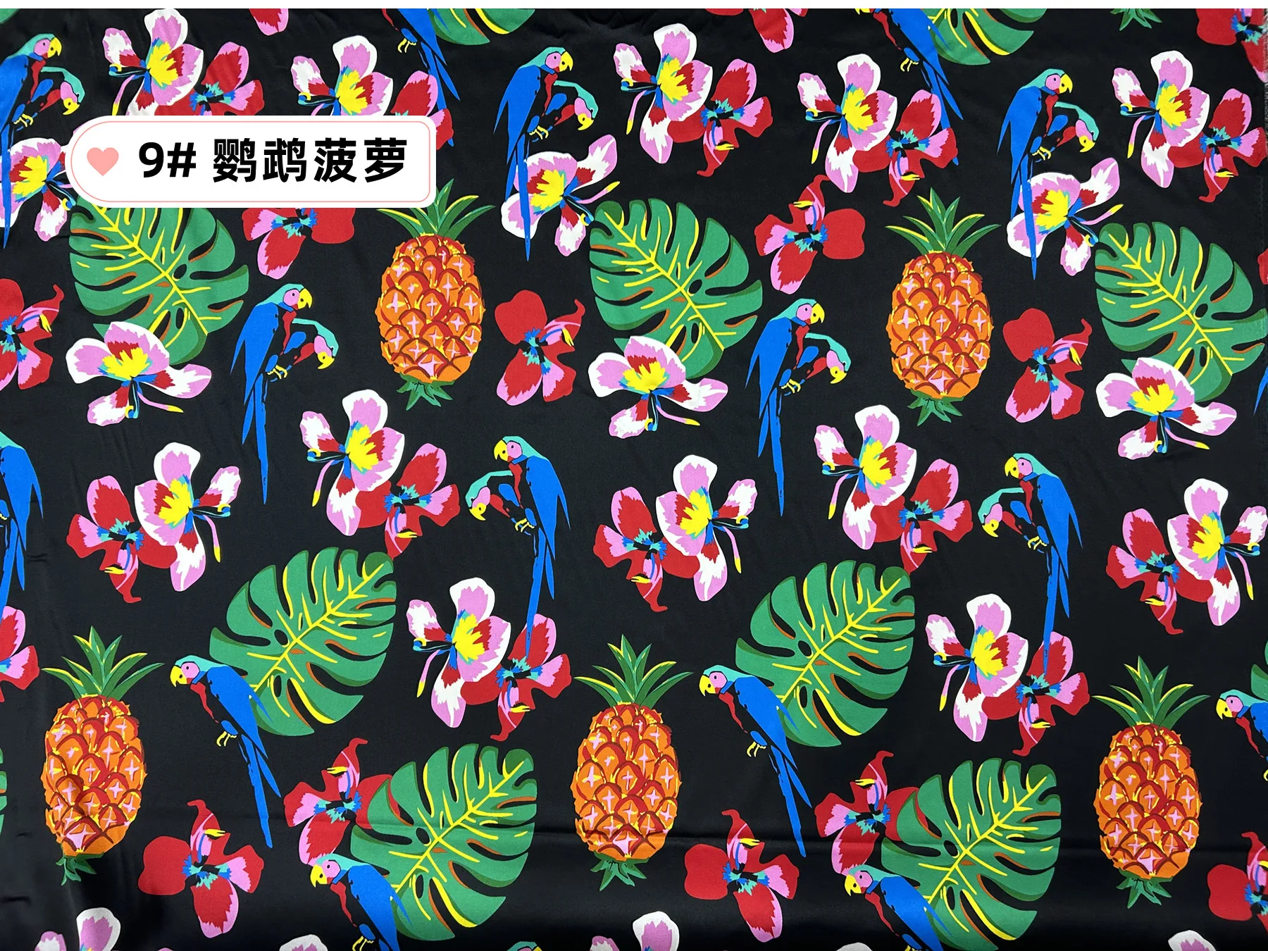 Zomer bedrukte zijden stof bloemen moerbei elastische satijn zijde satijn Chinese cheongsam jurk