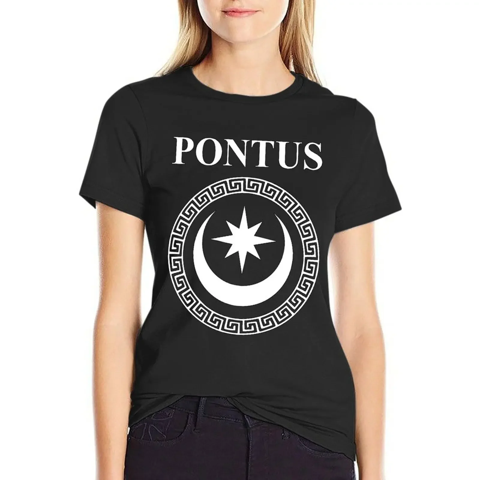 

Pontus Ancient Pontic Symbol of Mithradates T-Shirt shirts graphic tees korean fashion vintage customs tshirts for Women